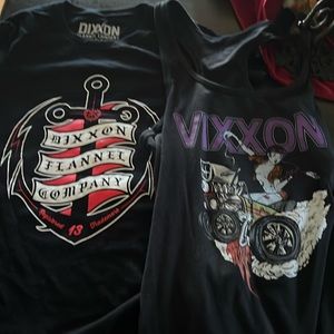 DixxonT shirt and Vixxon Tank top